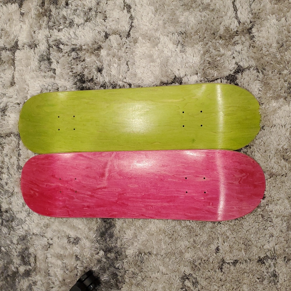 NEW BBS/Generator 8.25S Blank Skateboard Deck 2-pack (SOLD OUT ONLINE)